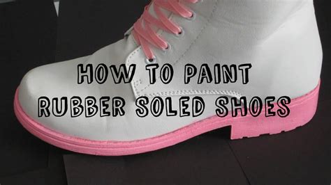 remove painted paint off sneaker.